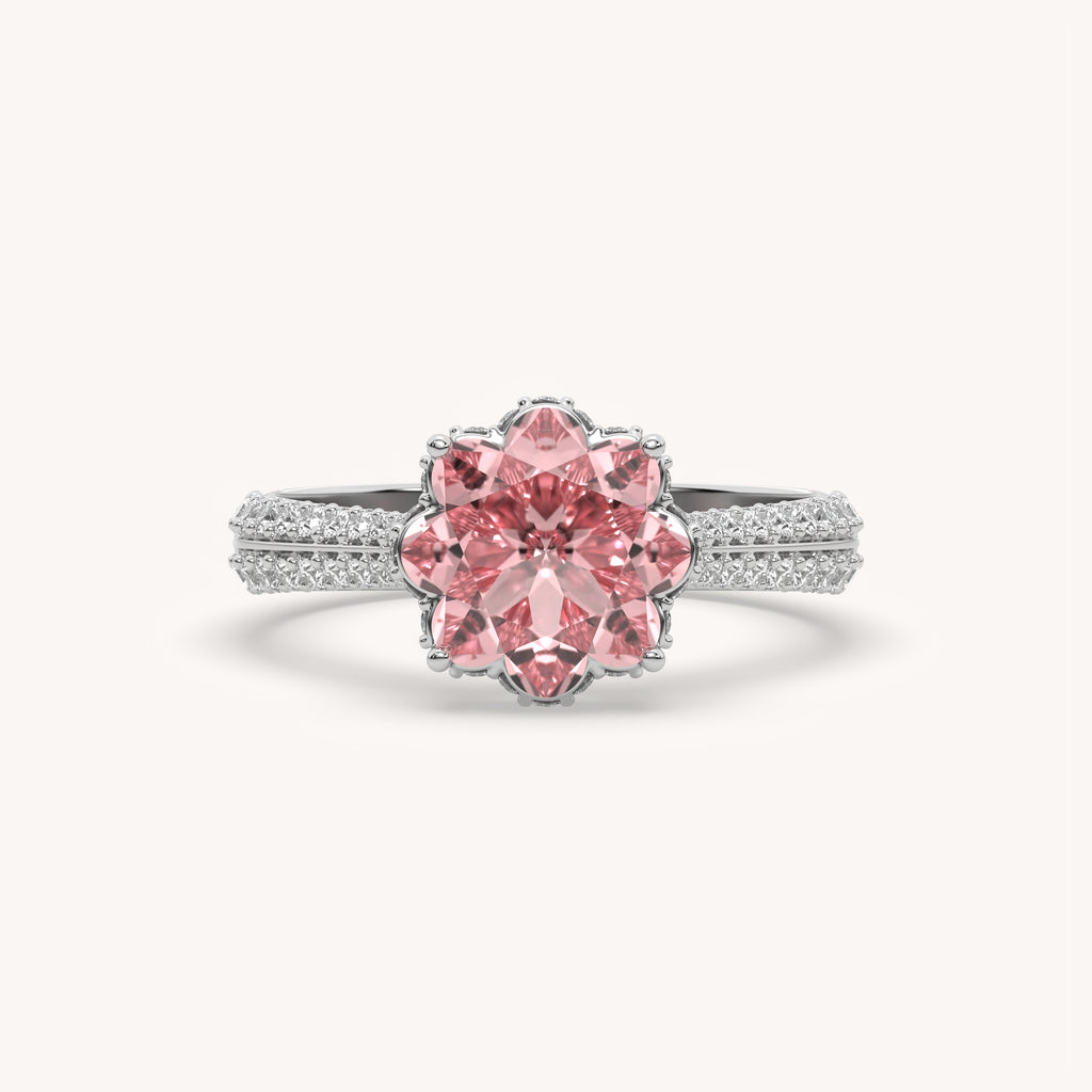 The "Flori" Infinite Blossom Diamond Ring