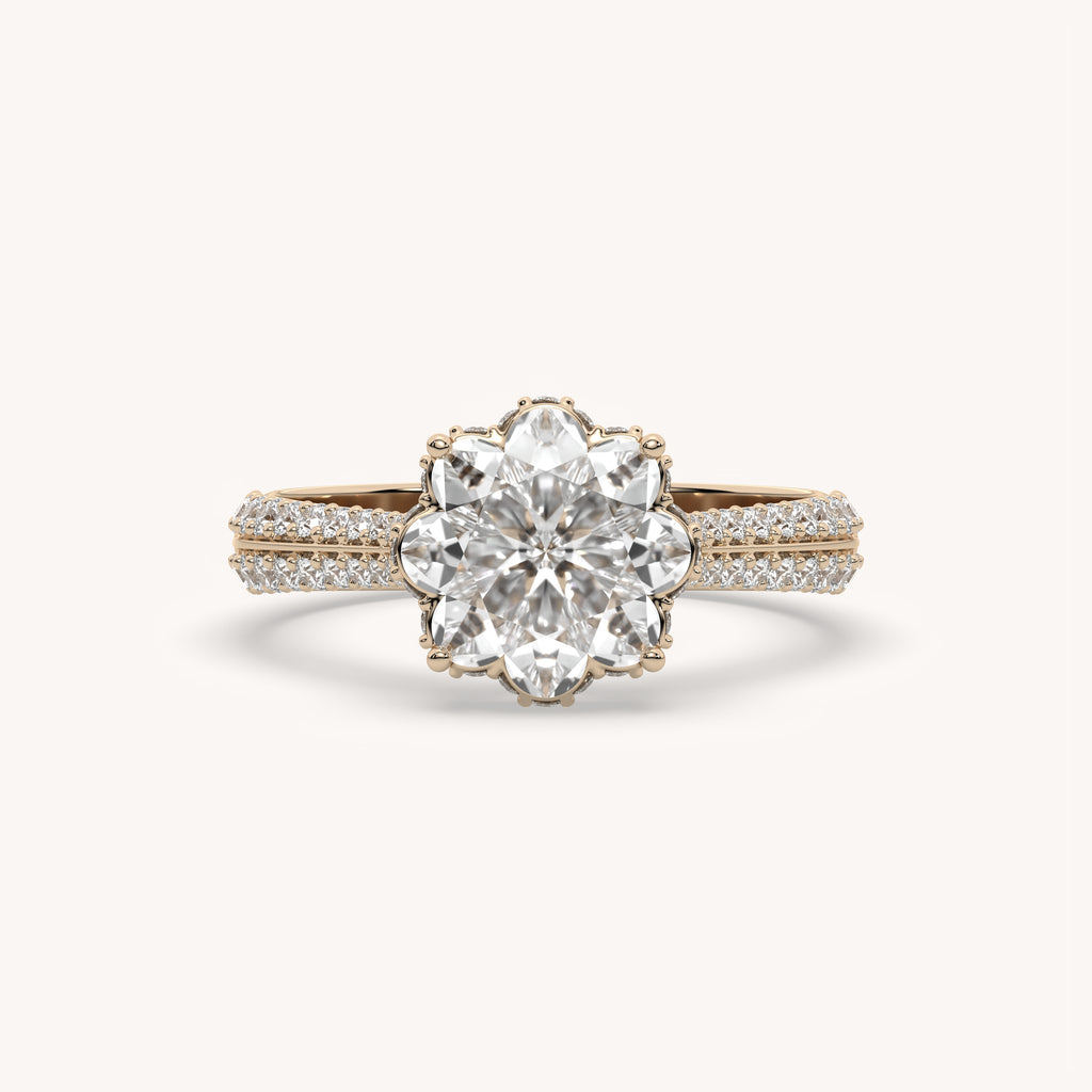 The "Flori" Infinite Blossom Diamond Ring