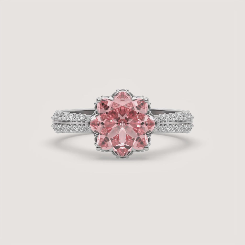 The "Flori" Infinite Blossom Diamond Ring