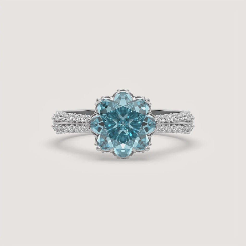 The "Flori" Infinite Blossom Diamond Ring